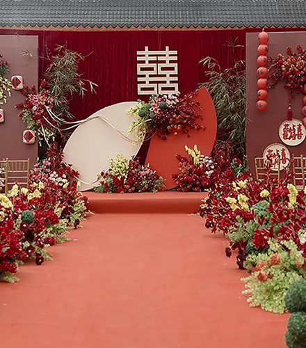 中国风红色婚礼